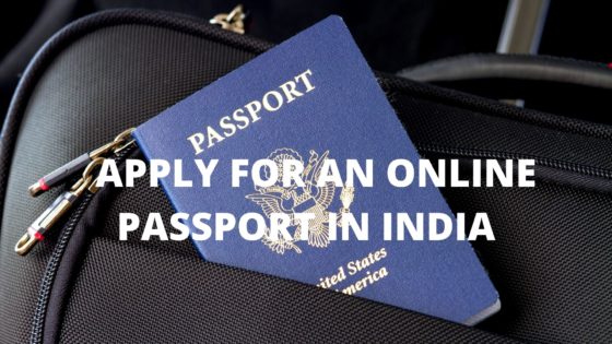 APPLY FOR AN ONLINE PASSPORT IN INDIA